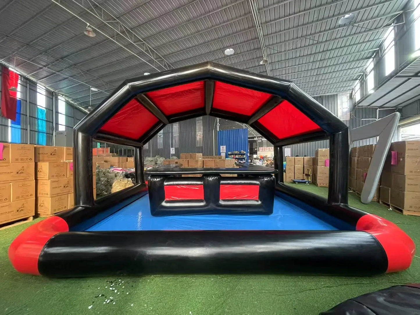 Ejia 20ft Inflatable Floating Pool Bar And Pub Tent For Backyard Parties