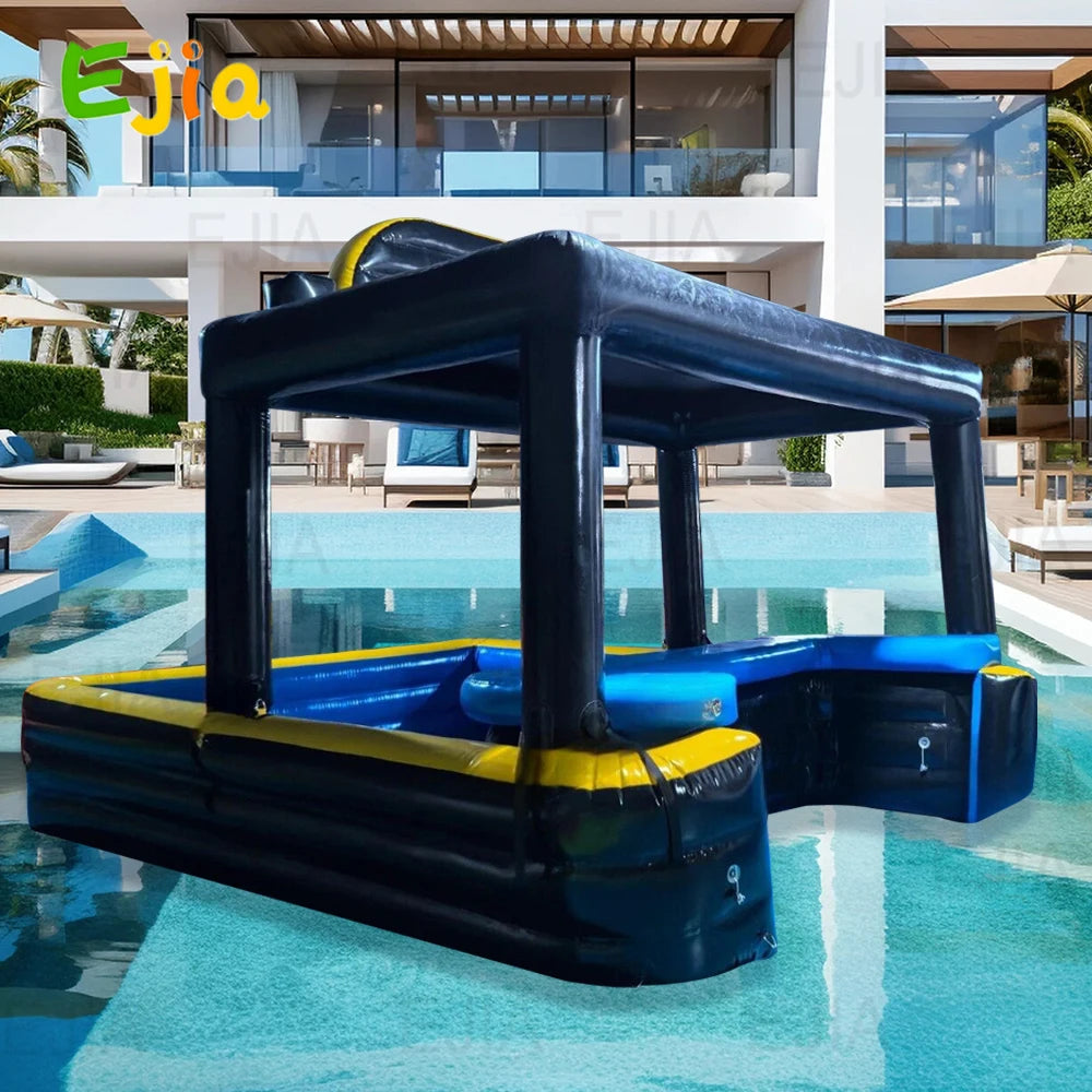 Ejia 16x13ft Outdoor Inflatable Pool Bar Tent For Adults And Kids
