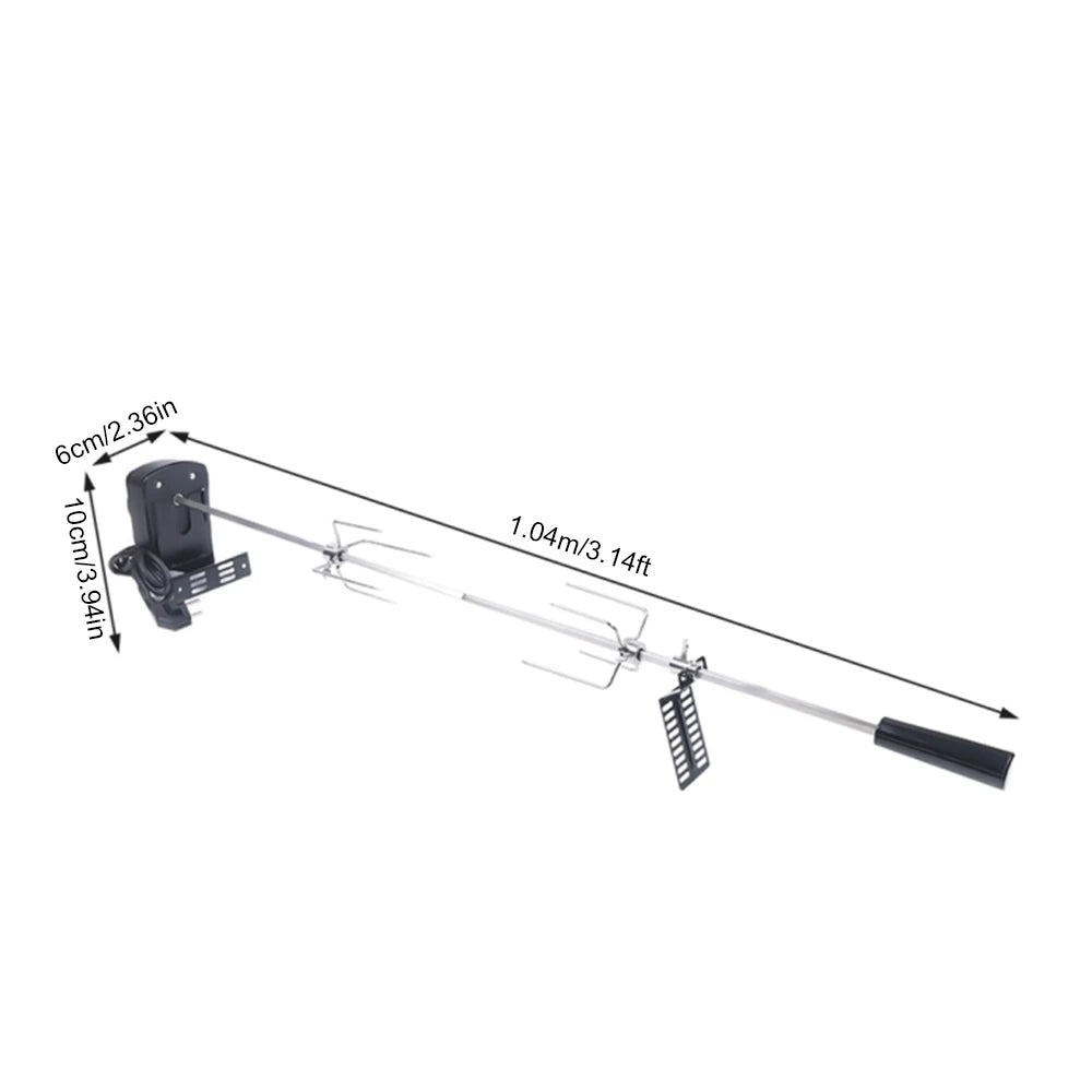 Elevate backyard barbecues with NONECN's Electric BBQ Grill Spit Roaster, delivering consistently even, juicy results, effortless rotation, and chef-quality flavor every time.