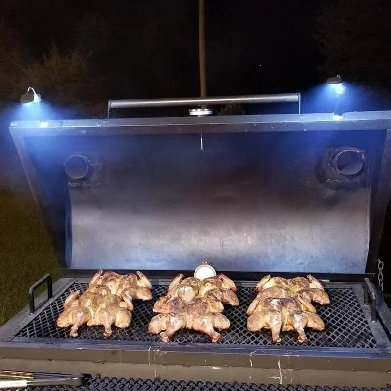 LED BBQ Grill Light With Magnetic Base 360 Degree Adjustable Outdoor Camping