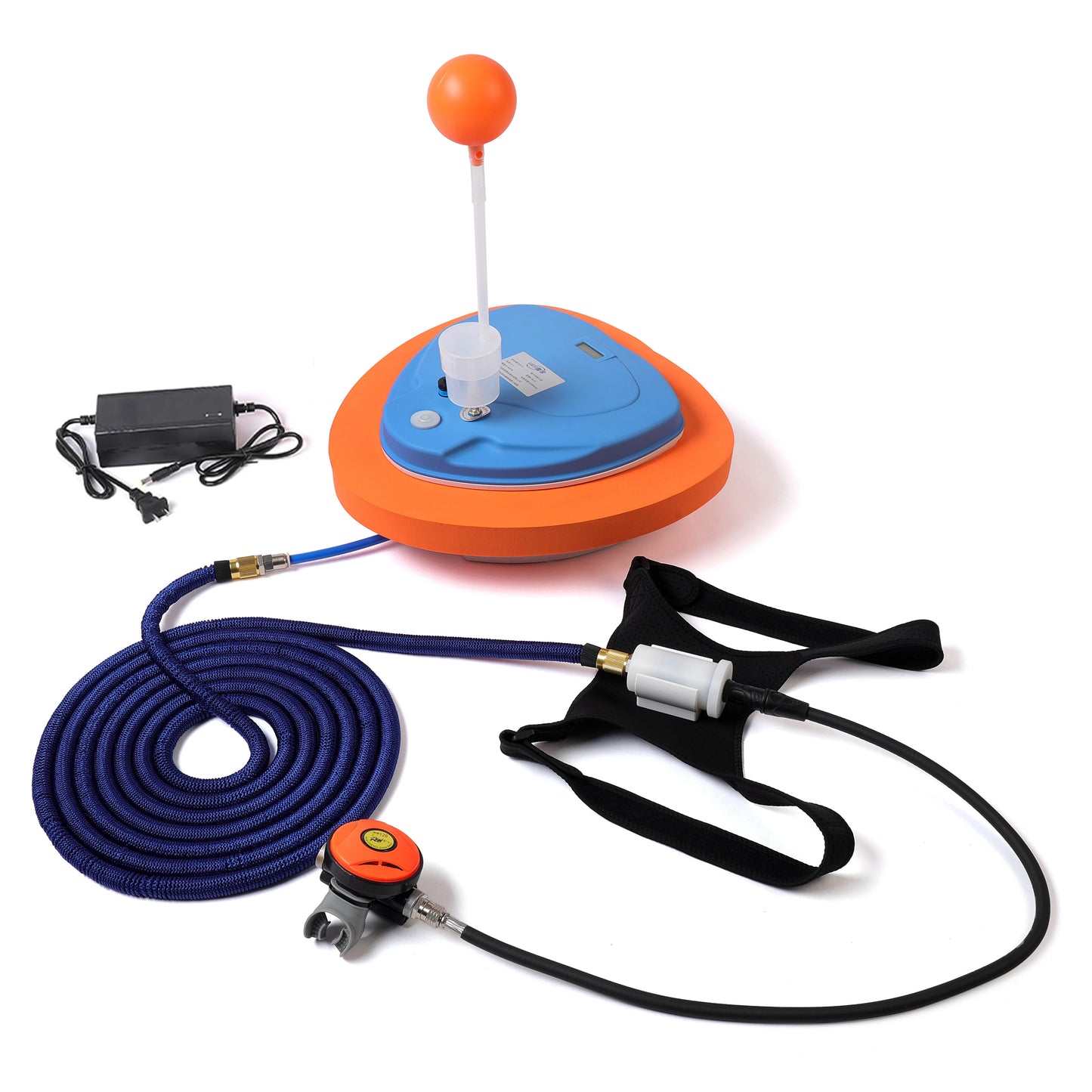 From TUDIVING, this compact scuba ventilator unlocks cable-free dives with dependable breathing down to 12 meters, so you explore more with less gear and greater peace of mind on every ascent.