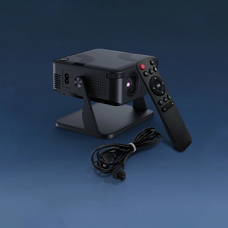 Experience cinema-quality imagery anywhere with the UHOST portable projector, delivering native 1080p clarity and Android 11 versatility.