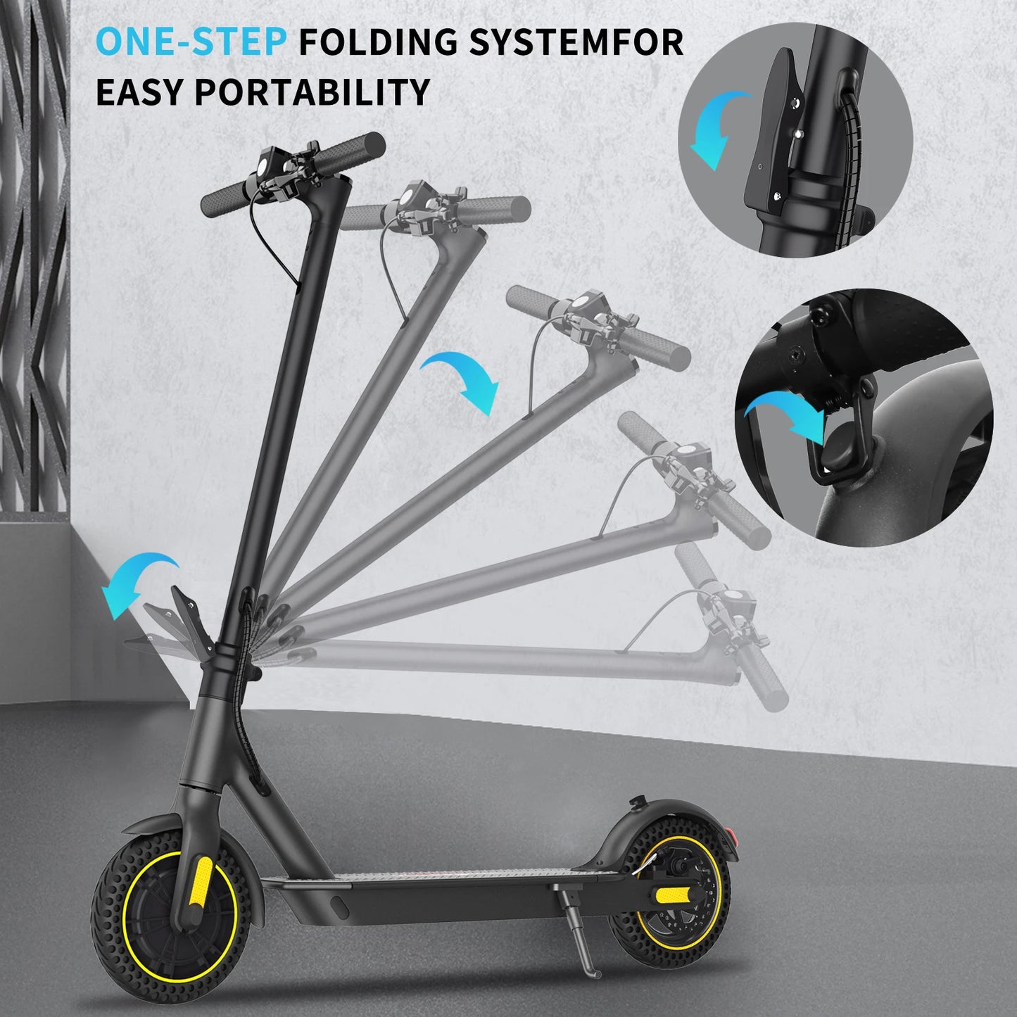 Experience effortless commuting with the tamnpoo 350W electric scooter built for daily adventures.