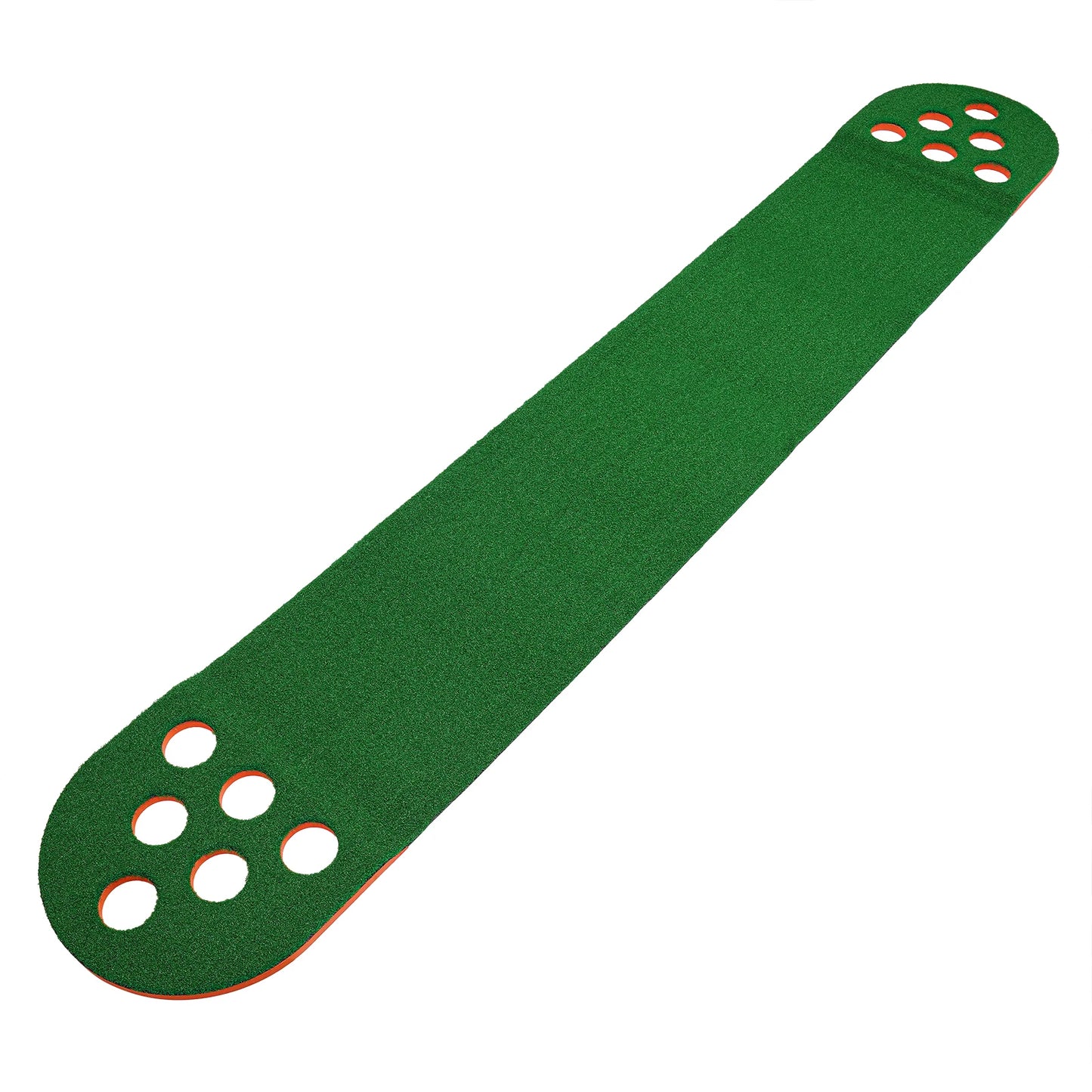 Foldable Golf Putting Mat With 2 Clubs And 2 Balls Mini Golf Practice Pad
