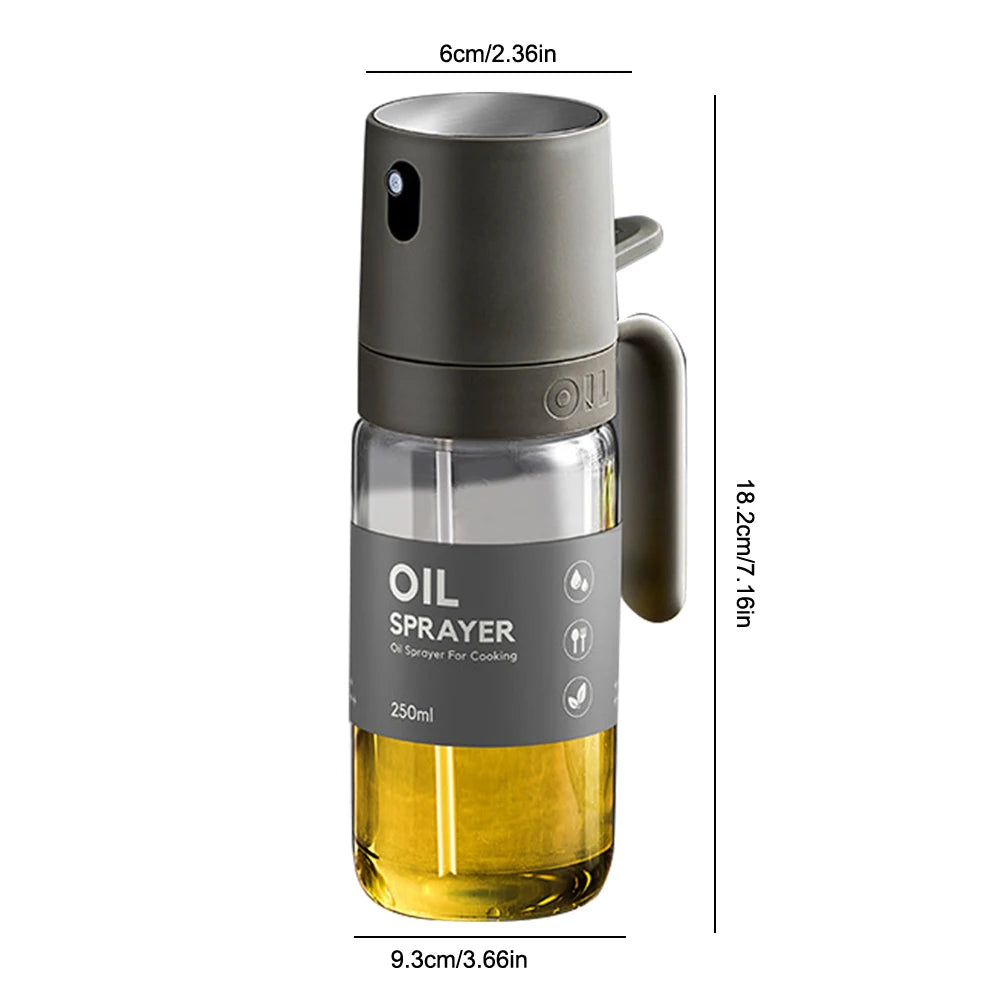 Alloet 100 250ml Oil Spray Bottle Olive Oil Dispenser For Kitchen BBQ