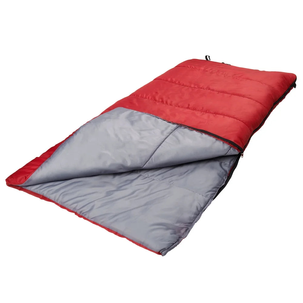 NONECN 50F Warm Weather Sleeping Bag Lightweight Camping Quilt Machine Washable