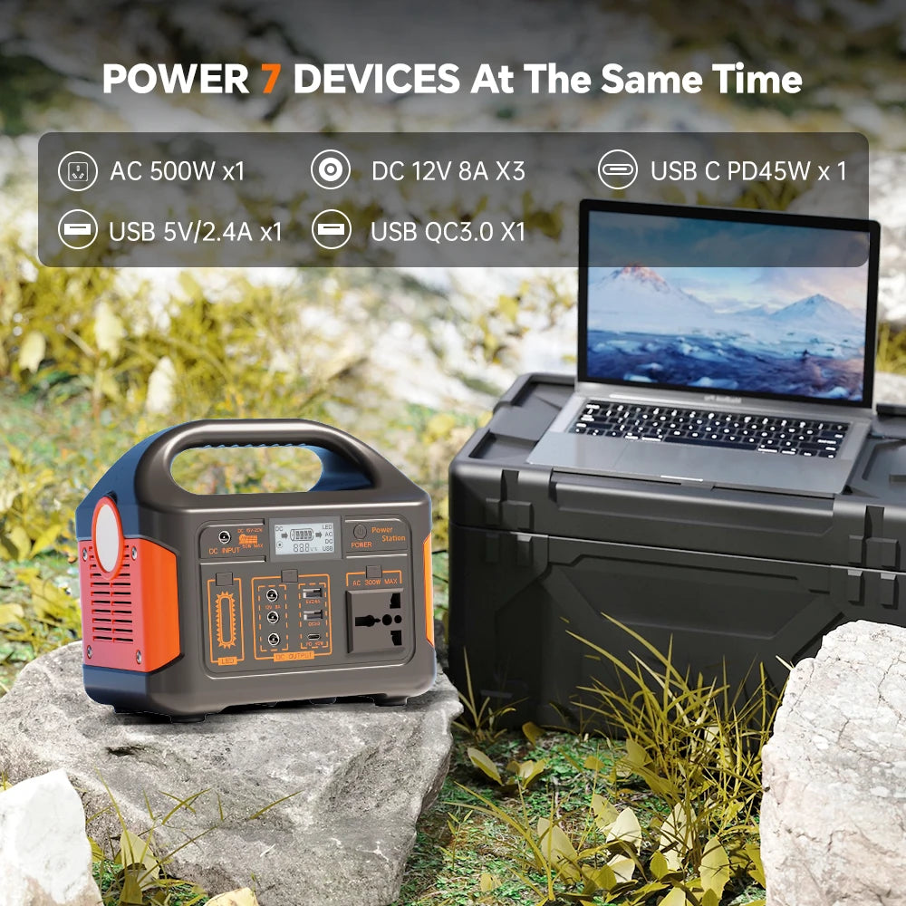 GaiaRay's portable power station keeps you powered at home, on the road, and off-grid.