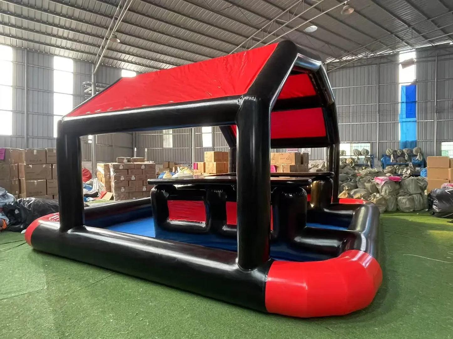 Ejia 20ft Inflatable Floating Pool Bar And Pub Tent For Backyard Parties