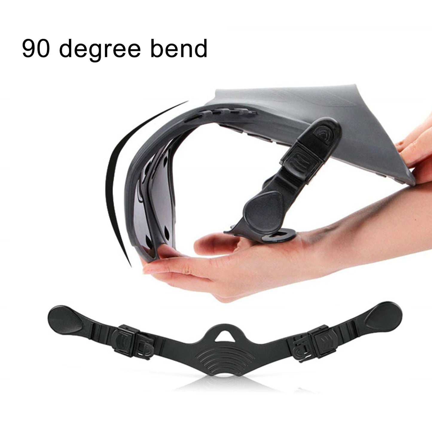 Flippers Short Adjustable Swim Fins For Scuba Diving And Snorkeling