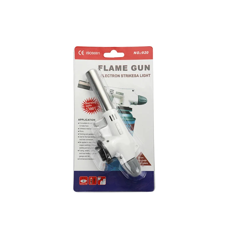 Camping Butane Gas Torch Lighter Outdoor Welding Torch For Barbecue Heating