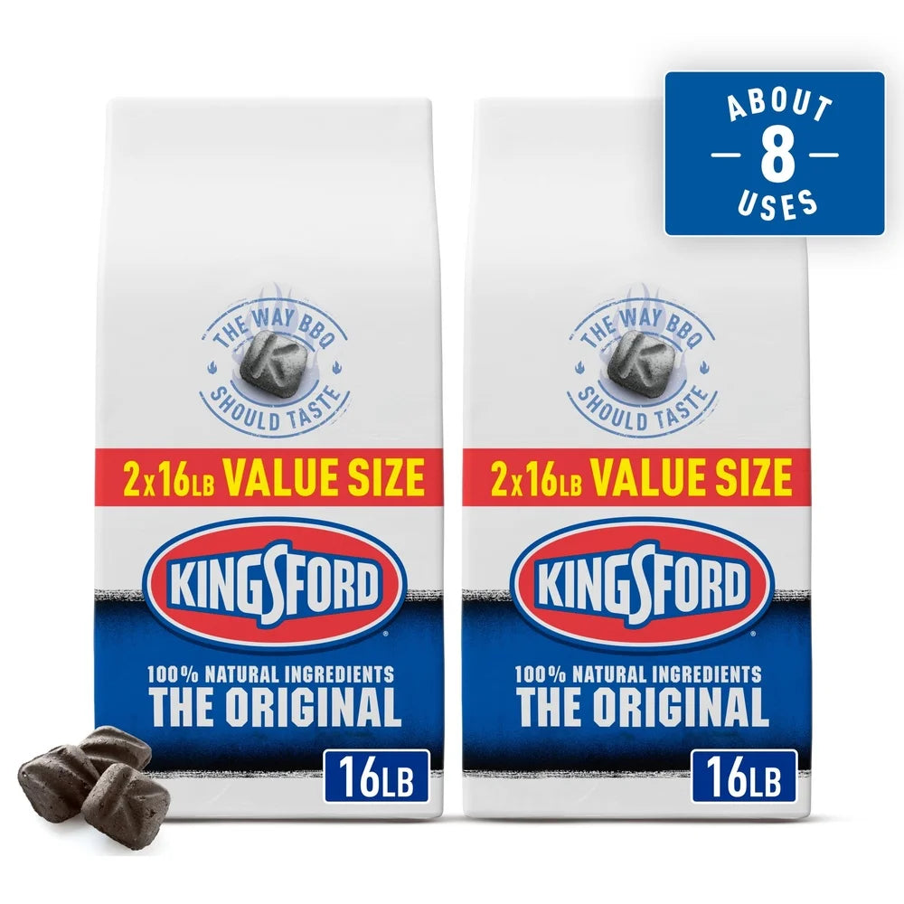Fire up your next BBQ with Original Charcoal Briquettes that light fast, burn clean, and deliver consistent heat for perfect grilling every time.