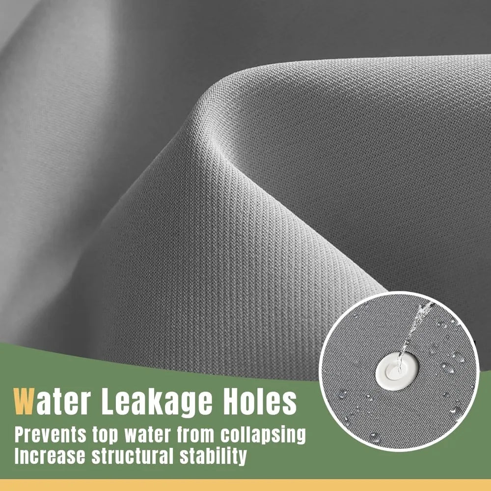 10x12 Outdoor Gazebo With Double Roof And Mosquito Netting For Patio Parties