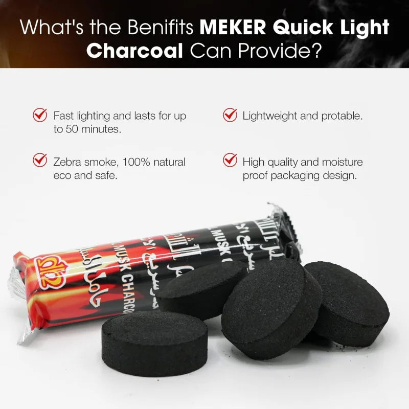 Experience rapid, hassle-free lighting with Quick Light Charcoal Briquettes and get your backyard barbecue started in minutes, delivering bold flavor, steady heat, and minimal mess so you can focus on your guests and the moment.