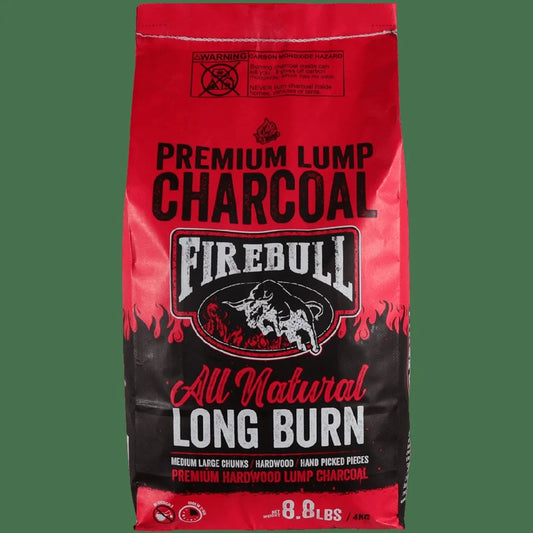 Firebull Premium Lump Charcoal 8.8 Lb 100 Percent Quebracho Blanco Hardwood