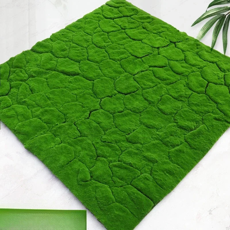 Artificial Moss Turf Grass Outdoor Lawn Carpet For Garden Decor