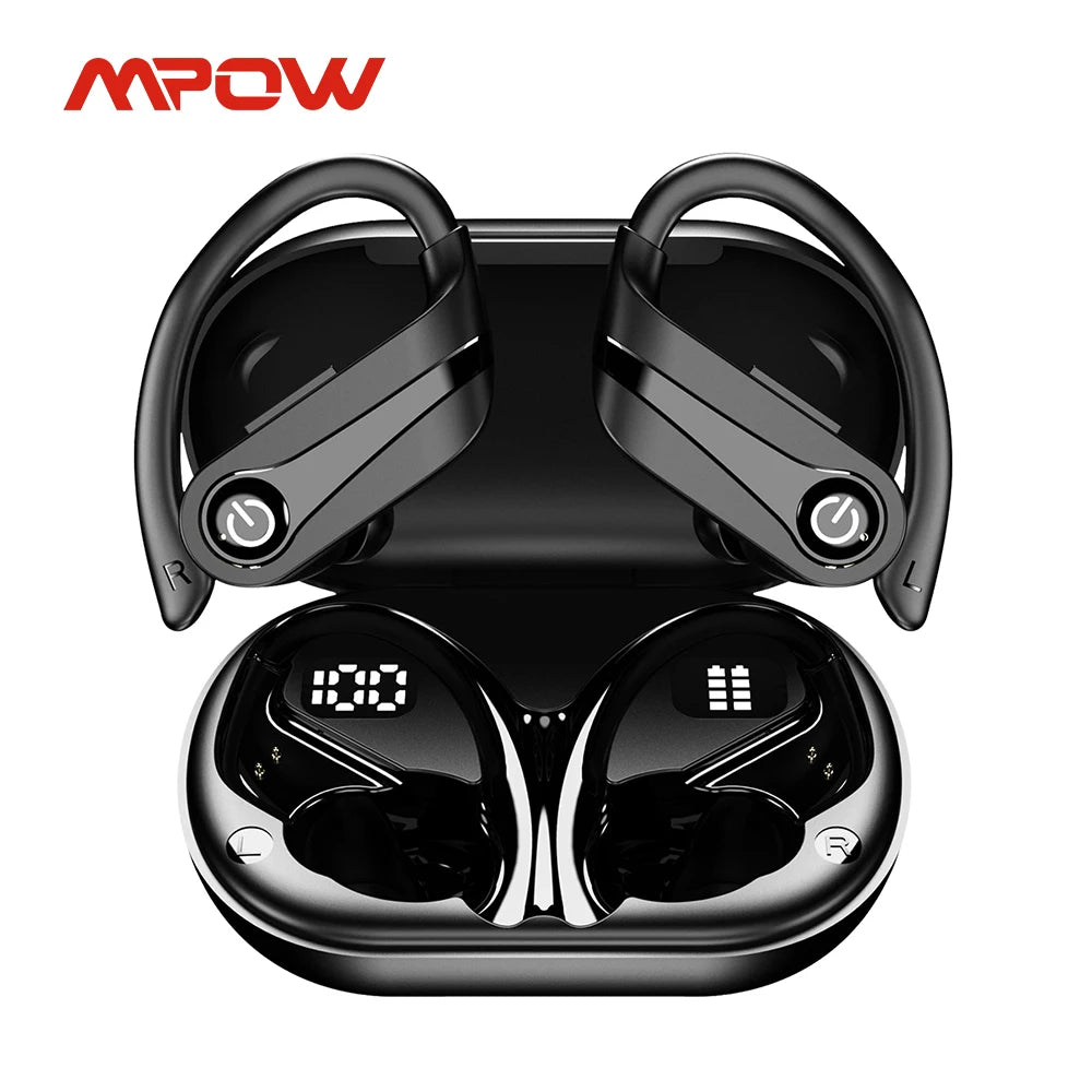 Experience dependable performance and freedom during workouts with the MPOW Q63 wireless earbuds, designed for comfort, reliability, and everyday durability.