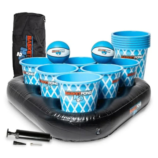 Turn every sunny day into a splashy backyard showdown with the OLOEY Inflatable Pool Pong Game.