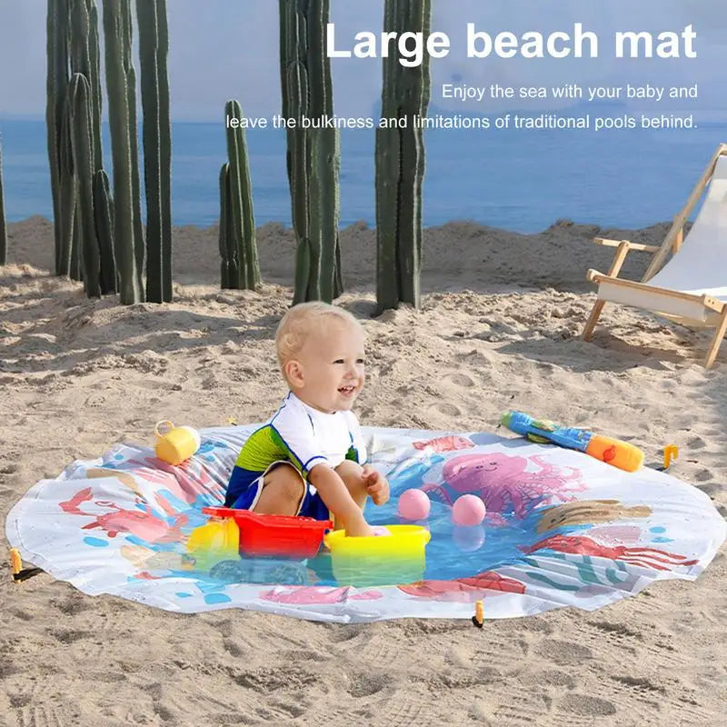 Turn every sunny day into your splash-filled adventure with this Beach Puddle Pool built for toddlers.