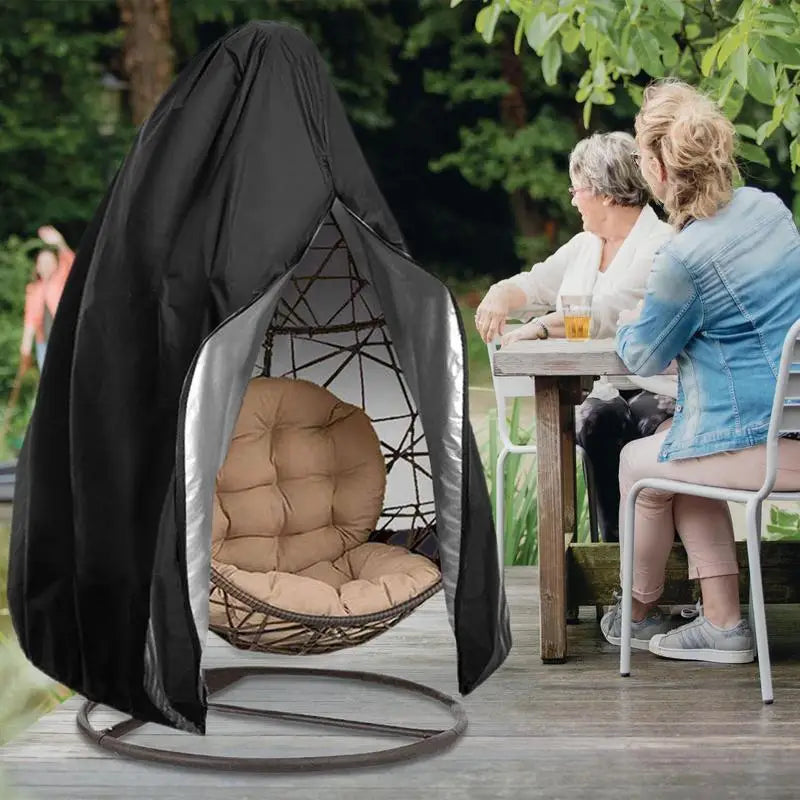 Outdoor Egg Chair Covers 210D Oxford Cloth Waterproof Dustproof Protector