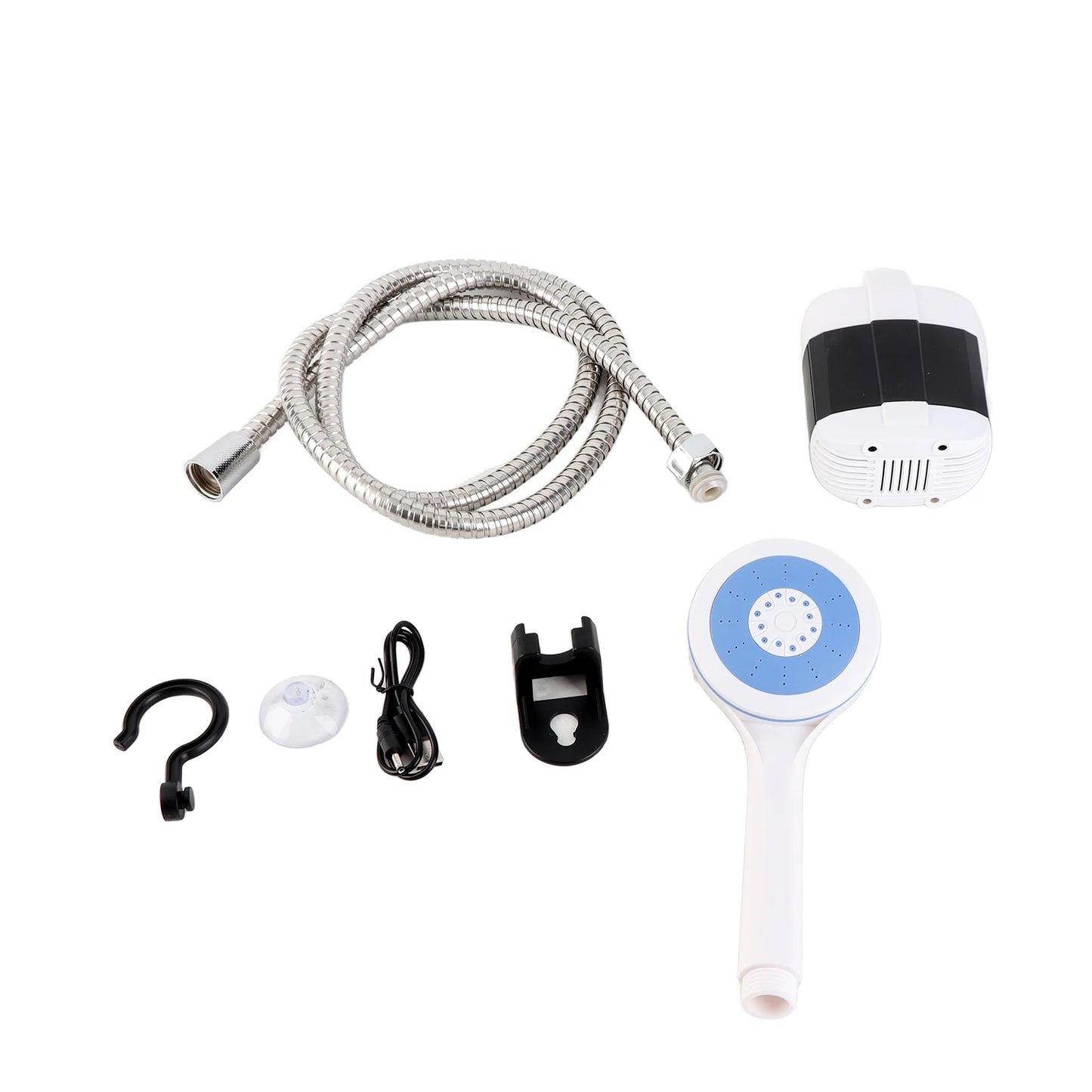 TOMSHOO Portable Camping Shower Pump USB Rechargeable Outdoor Water Shower