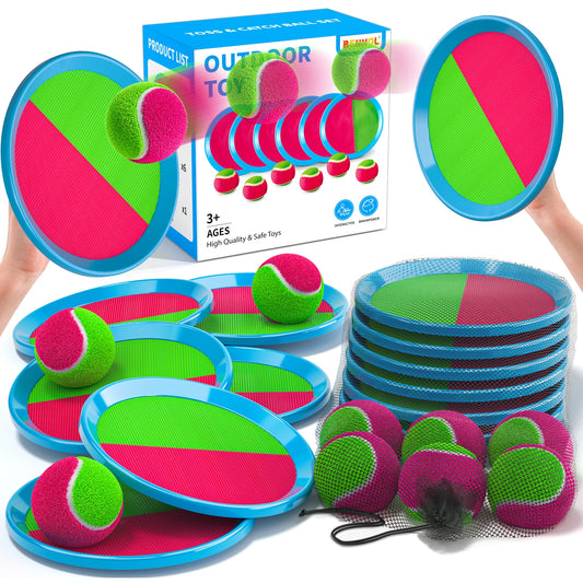 Turn every sunny afternoon into a lively toss and catch adventure with the NONED Sucker Sticky Ball.