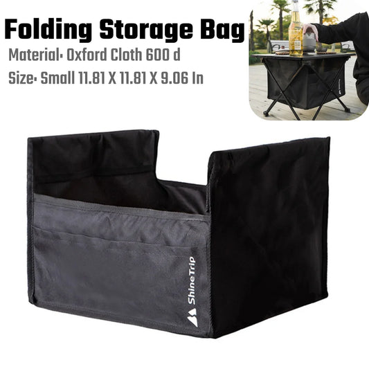 Streamline your outdoor gear with a rugged foldable storage bag built for camping, beach trips, and all‑in‑one table setups, keeping essentials organized and protected.