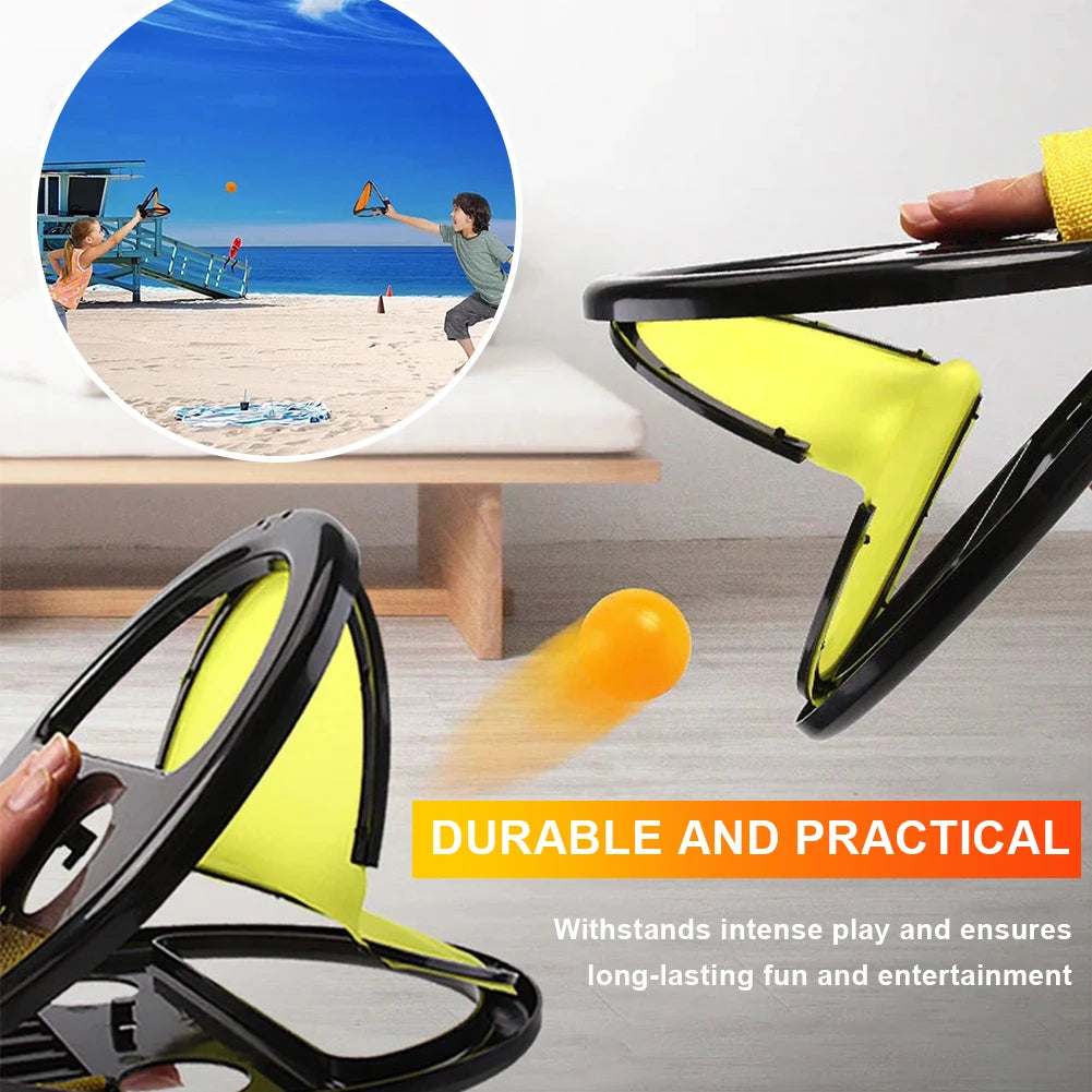 Alloet Beach Toss and Catch Ball Set Racket Game for Kids and Family