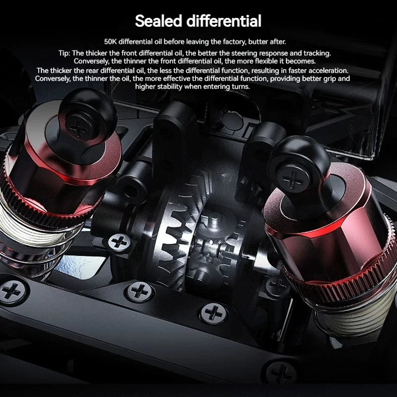 Experience heart-pounding high-speed thrills with your Hyper Go RC Drift Car by JIUSI.