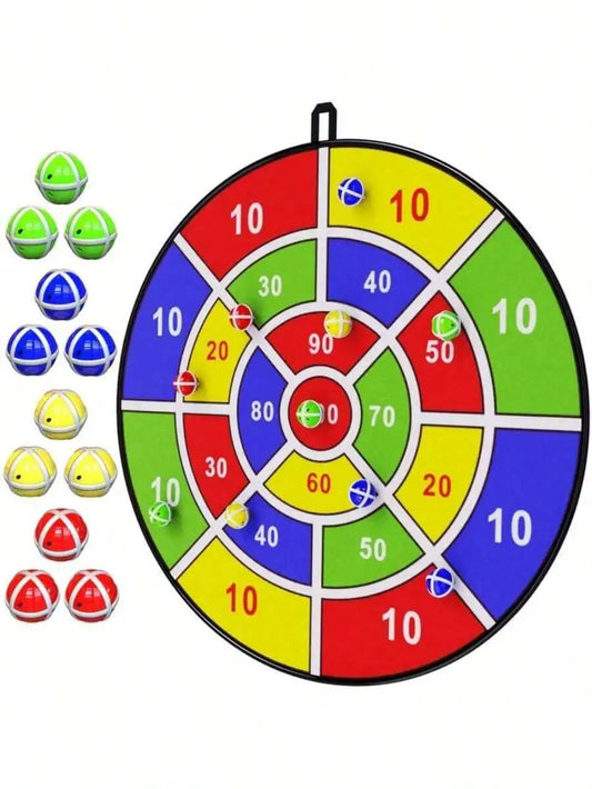 Experience safe, active fun with the NONECN 29 inch dart board designed for you and your family.