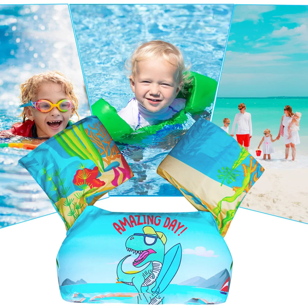 Cartoon Arm Float Ring For Kids Toddlers Swim Pool Float