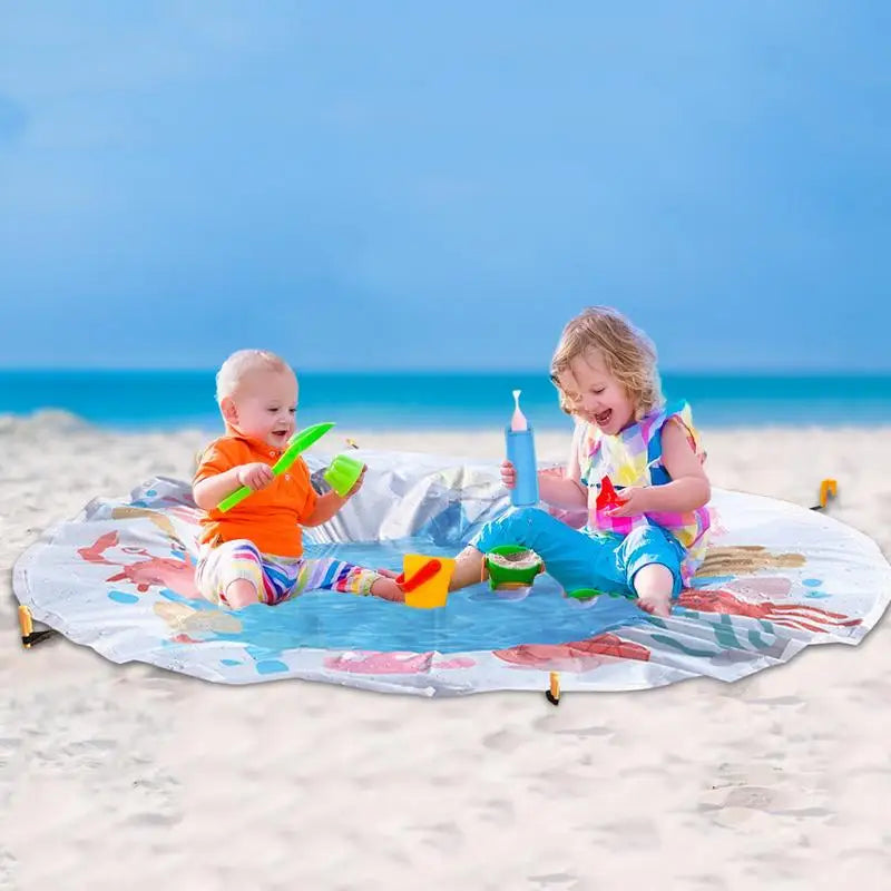 Turn every sunny day into your splash-filled adventure with this Beach Puddle Pool built for toddlers.