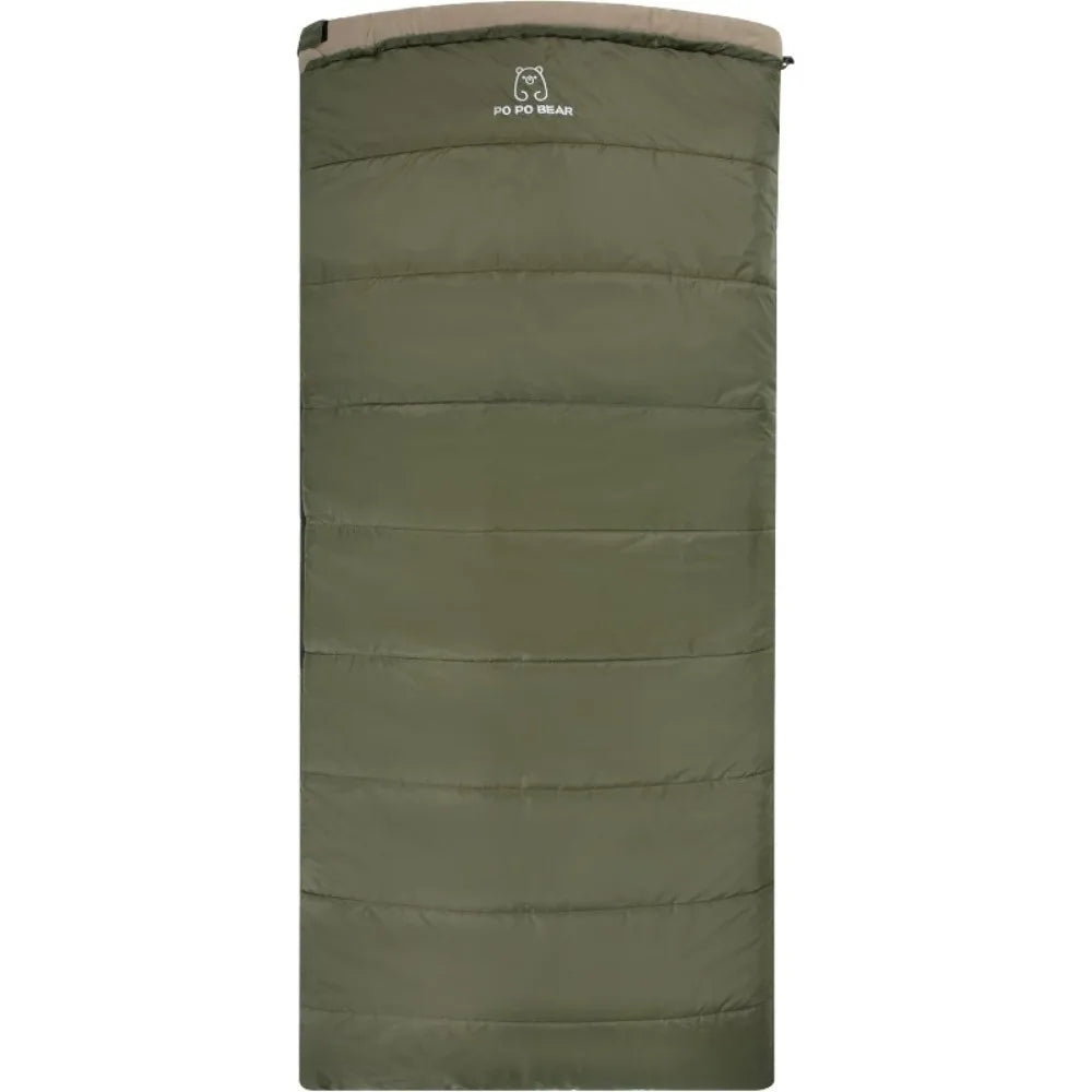Cotton Flannel Sleeping Bag for Adults 84 x 40 Inches Tall