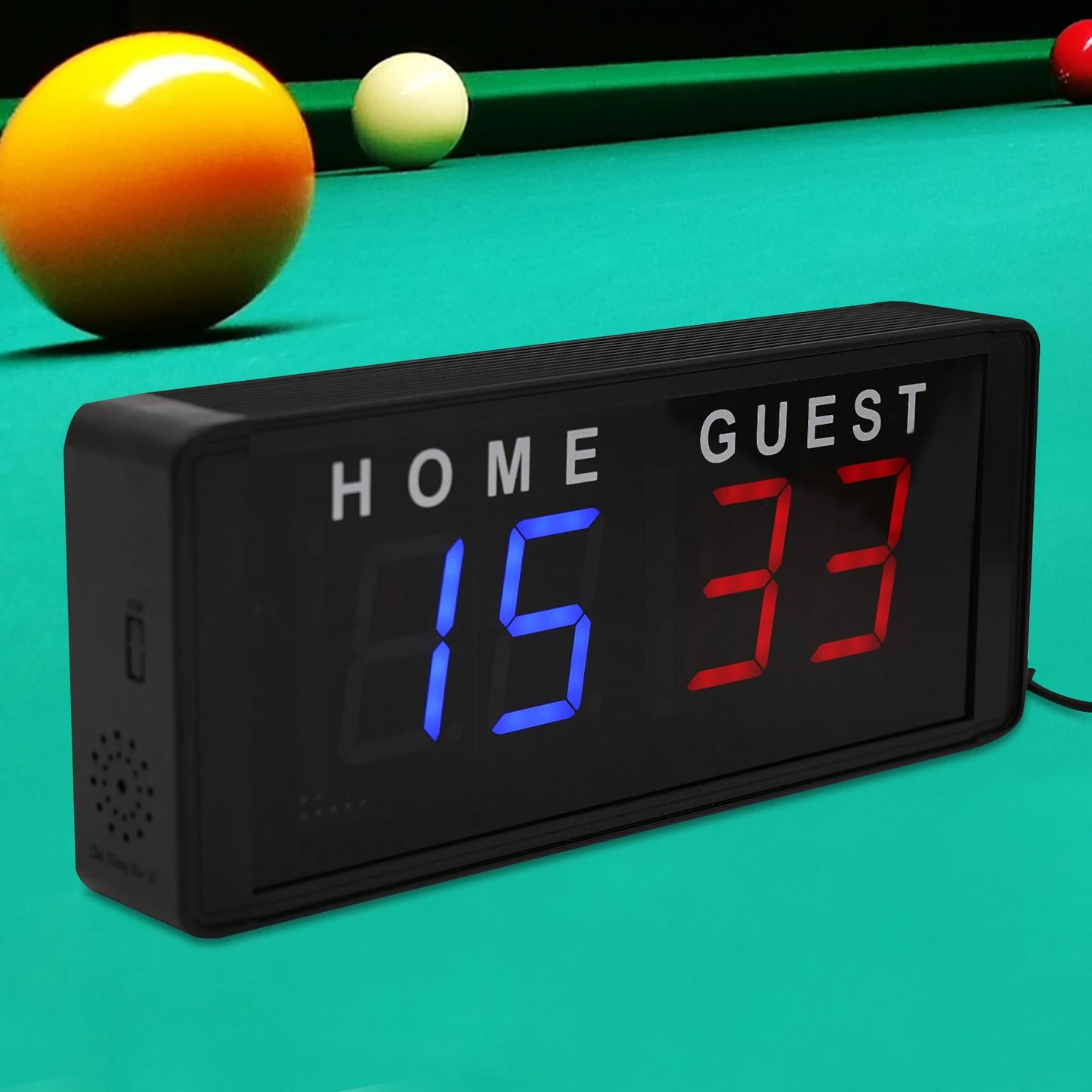 4-Digit LED Scoreboard Remote For Badminton Volleyball Ping Pong Table Tennis