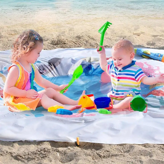 Turn every sunny day into your splash-filled adventure with this Beach Puddle Pool built for toddlers.