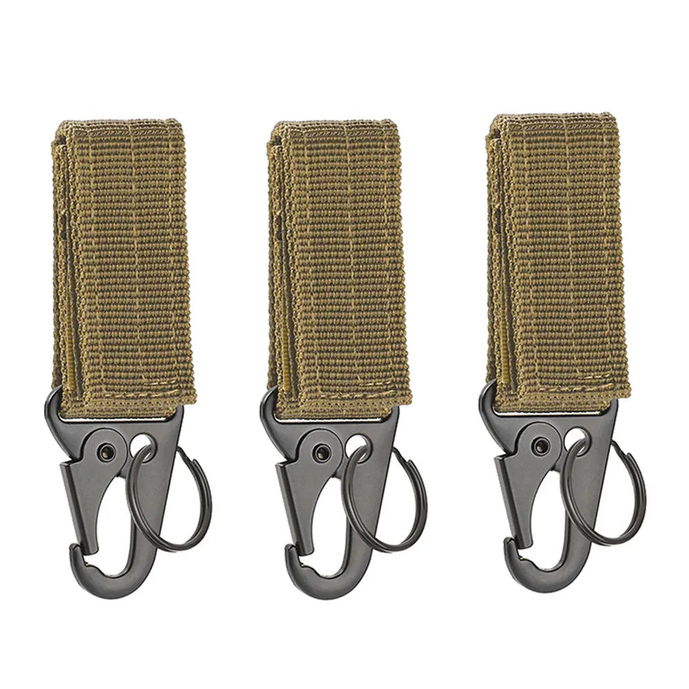 Upgrade your everyday carry with this compact 3 Piece Tactical Carabiner Set built for reliability, versatility, and quick access.