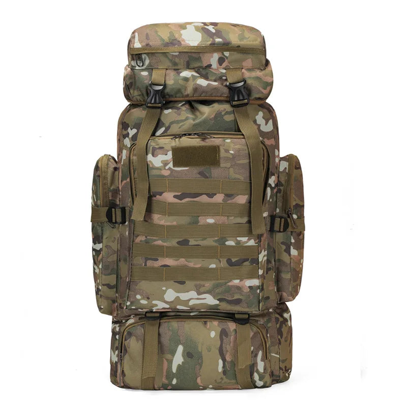 Litchima 80L Waterproof Hiking Backpack for Men Women Rucksack Outdoor Gear