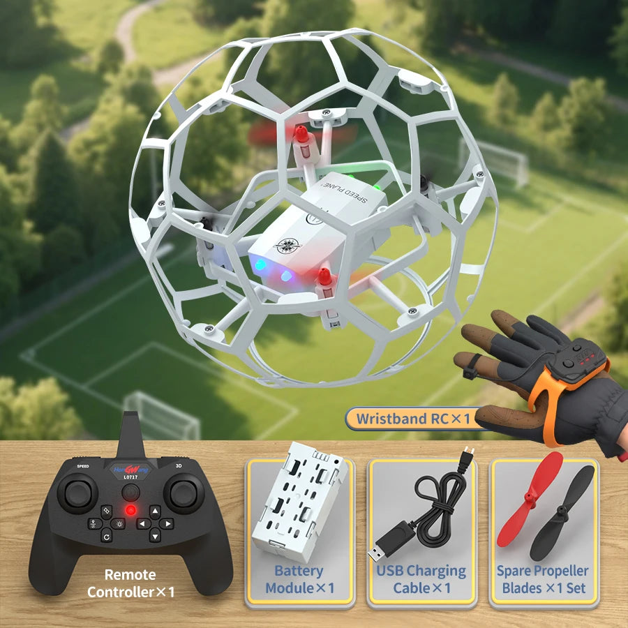 Turn play into engineering with this DIY football drone, a clever blend of education, sport, and flight designed for you.