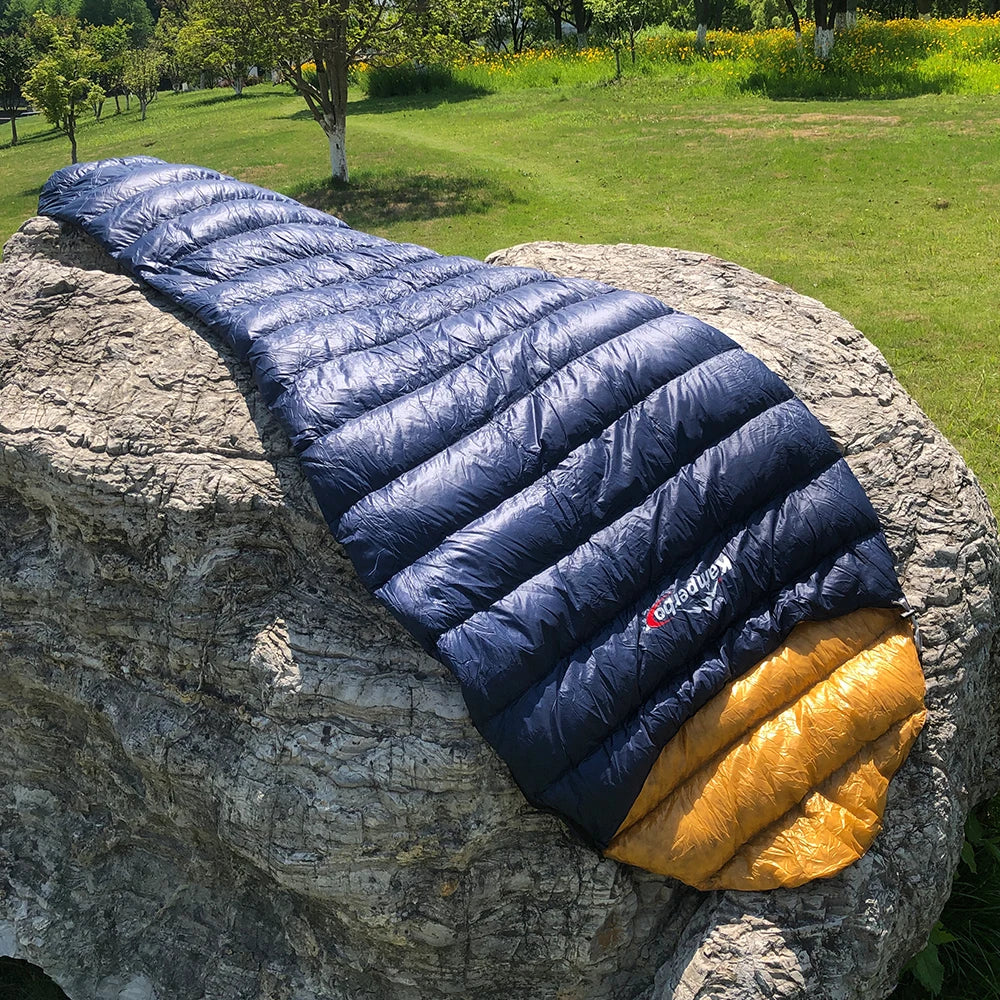 Kamperbox Ultralight Down Sleeping Bag With 800 Fill Power 250G Duck Down