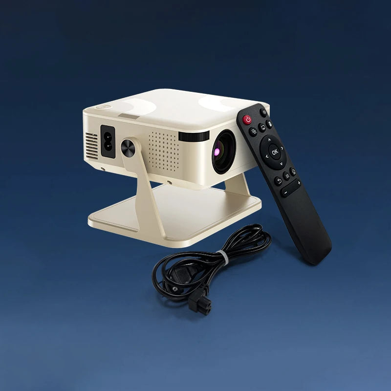 Experience cinema-quality imagery anywhere with the UHOST portable projector, delivering native 1080p clarity and Android 11 versatility.