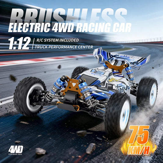 WLtoys 124017 V2 1to12 Brushless RC Car With Independent ESC 75kmh
