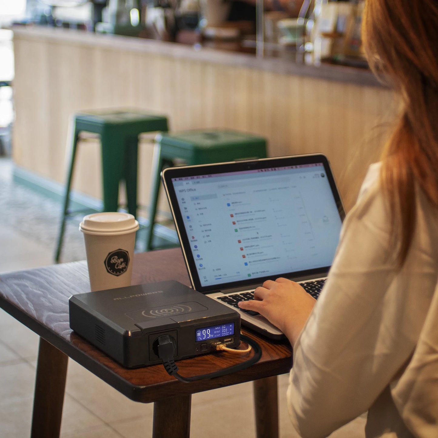 ALLPOWERS 200W Solar Power Bank 154Wh 41600mAh External Battery Charger