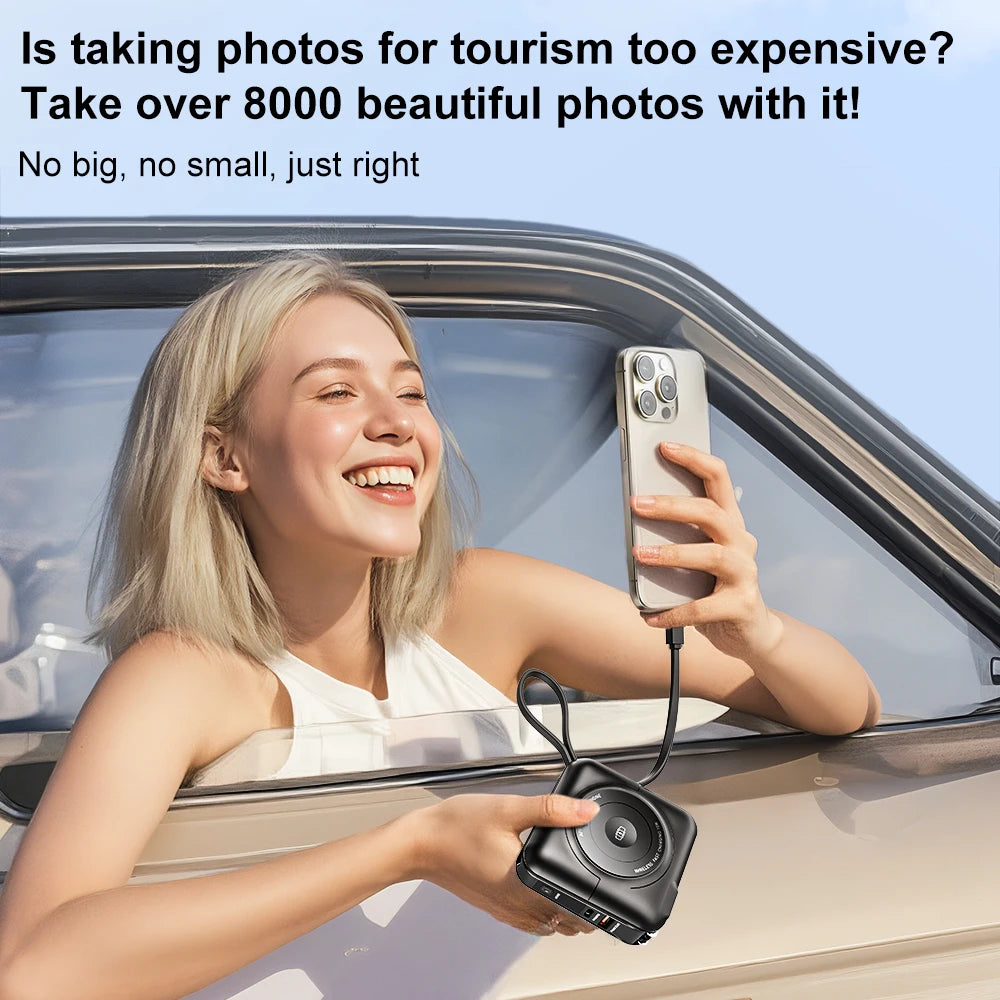 Charge on the go with Crown’s 8 In 1 Magnetic Wireless Power Bank, a 15000mAh powerhouse built for busy lives and travel.