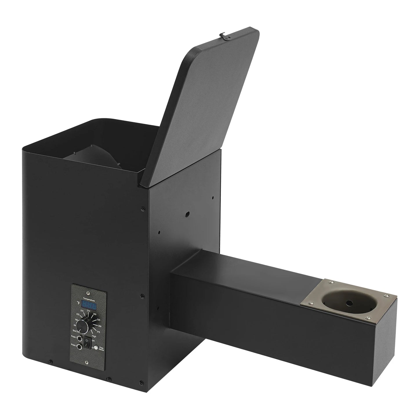 Pellet Smoker Hopper Assembly Kit With Precision Temperature Control 180-450F
