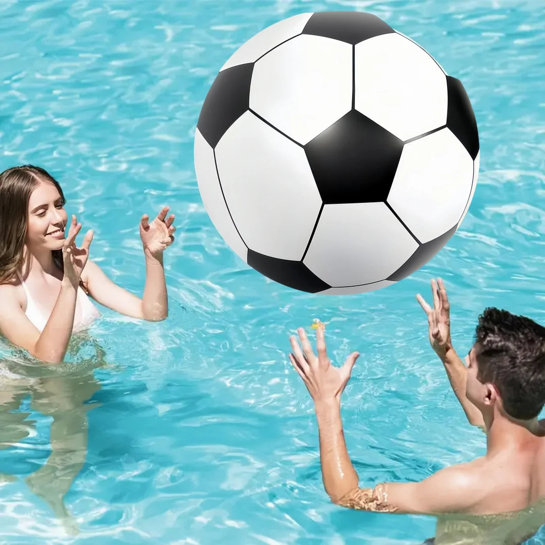 Make splashy memories with Inflatable Kingdom's giant beach ball that elevates outdoor play to a splash party.