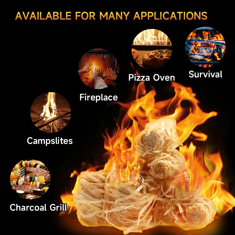 Odorless Charcoal Fire Starters For Campfires And Grills