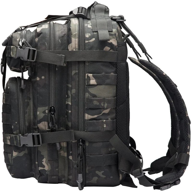 30L Tactical Backpack Molle Assault Pack Bug Out Bag For Hiking Camping