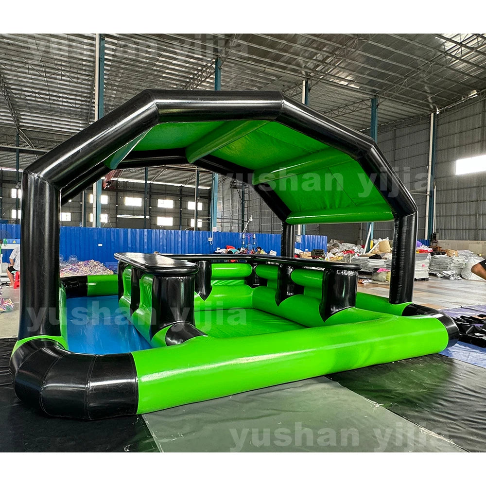 Ejia 16x13ft Outdoor Inflatable Pool Bar Tent For Adults And Kids