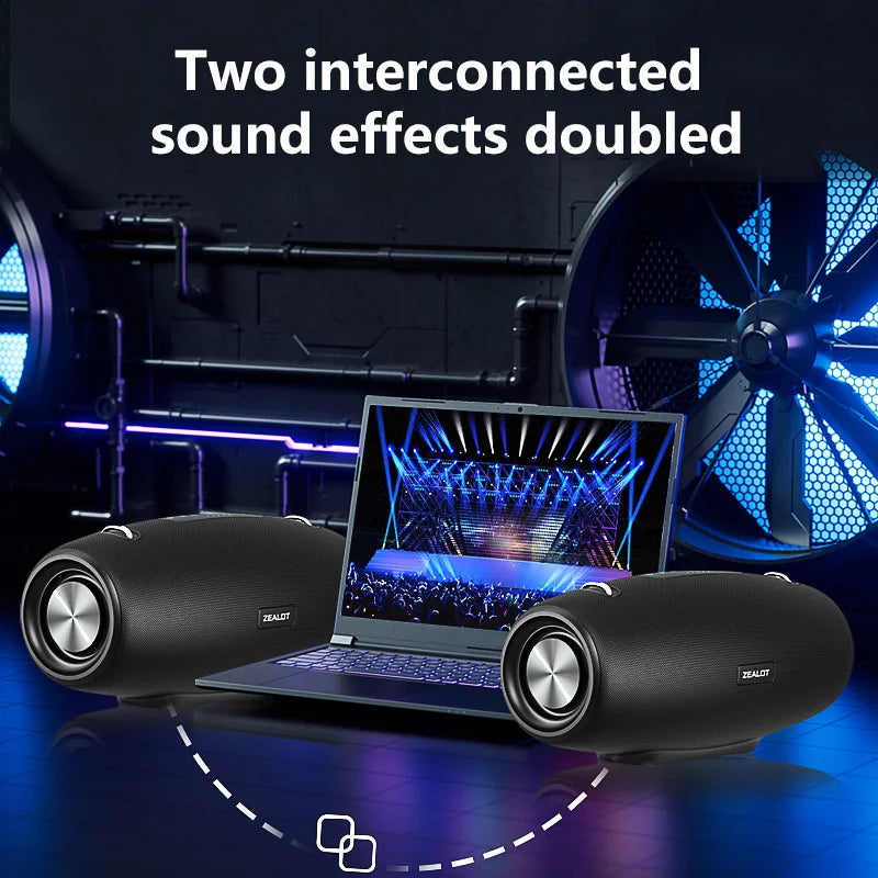 S67 Wireless Speaker With Shoulder Strap Outdoor Waterproof Portable