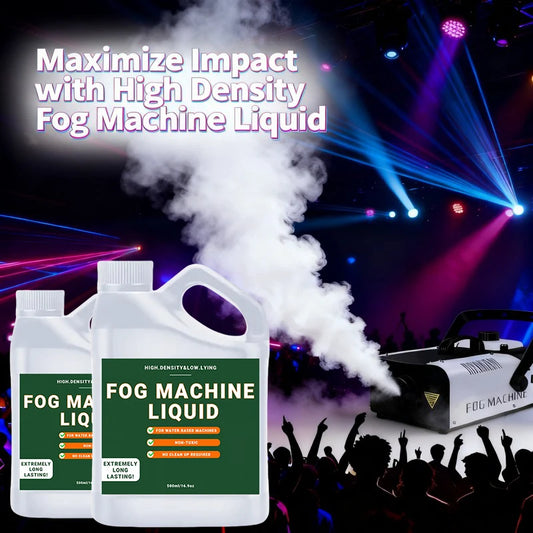 High Density Fog Fluid For Smoke Machines Long Lasting Fog Juice For Parties