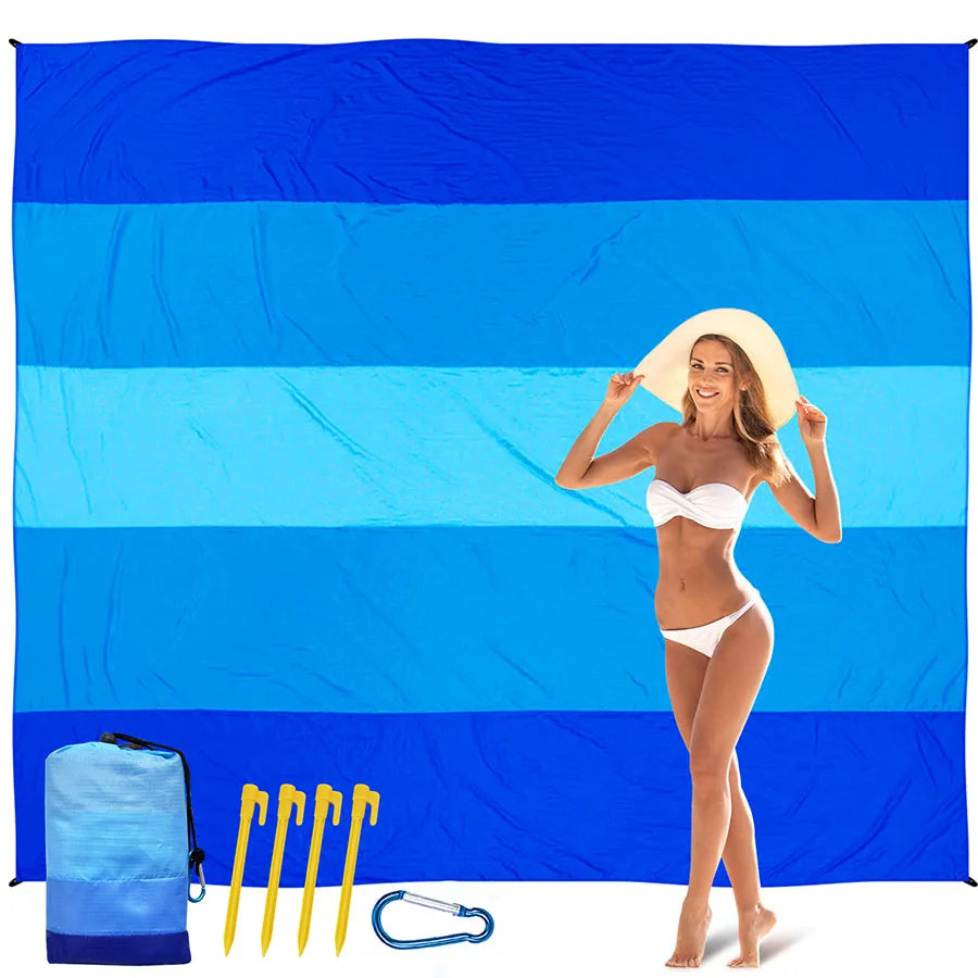 Meet NONECN Beach Blanket, a versatile waterproof and sandproof mat that makes every outdoor moment comfortable, clean, and carefree from beach days to camping nights.